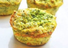Healthy Recipe: Protein Packed Cheesy Broccoli Cupcakes!
