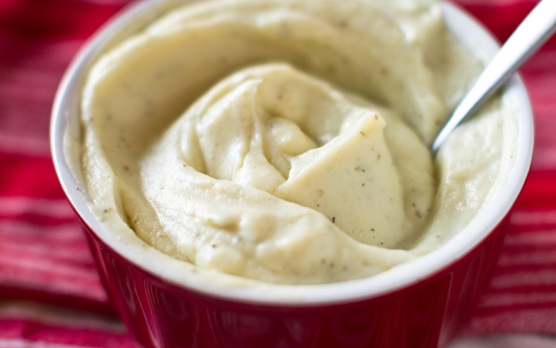 Healthy Recipe: Potato-Free Garlic Mash