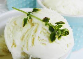 Healthy Recipe: Lemon-Thyme Ice Dessert