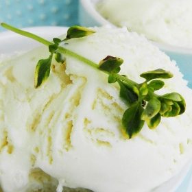 Healthy Recipe: Lemon-Thyme Ice Dessert