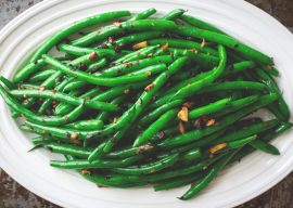 Healthy Recipe: Ginger Roasted Green Beans