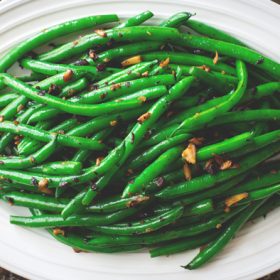 Healthy Recipe: Ginger Roasted Green Beans