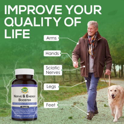 Nerve & Energy Booster - R-Alpha Lipoic Acid & Acetyl L-Carnitine - Image 7