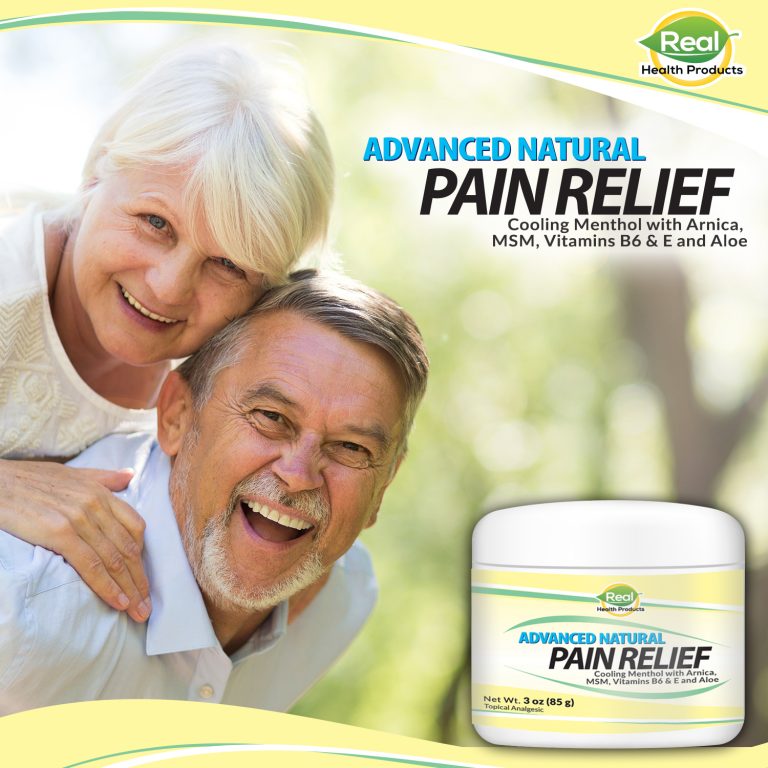 Natural Pain Relief Cream Relieves Muscle, Joint, Knee, and Back Pain