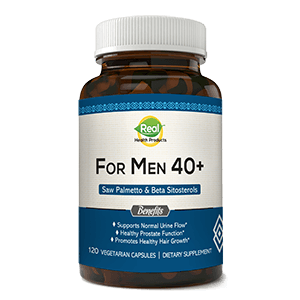 For Men 40 Plus, A Natural Prostate Supplement for Men Over 40