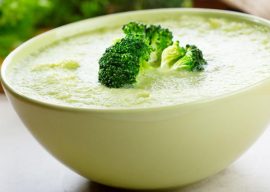 Broccoli Soup with Garlic & Onions