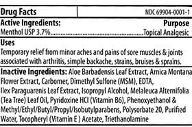 Pain Relief Cream Drug Facts