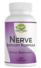 Bottle of RHP Nerve Support Formula - 120 Capsules