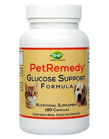 RHP PetRemedy Glucose Support Formula for Diabetic Cats & Dogs
