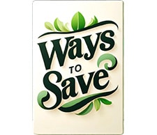 Ways to Save